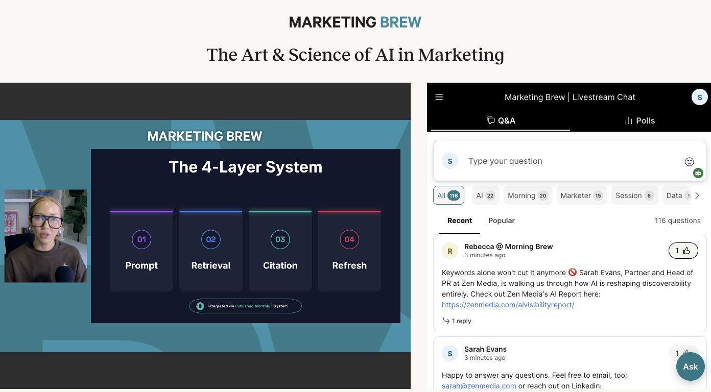 Marketing Brew — The Art & Science of AI in Marketing